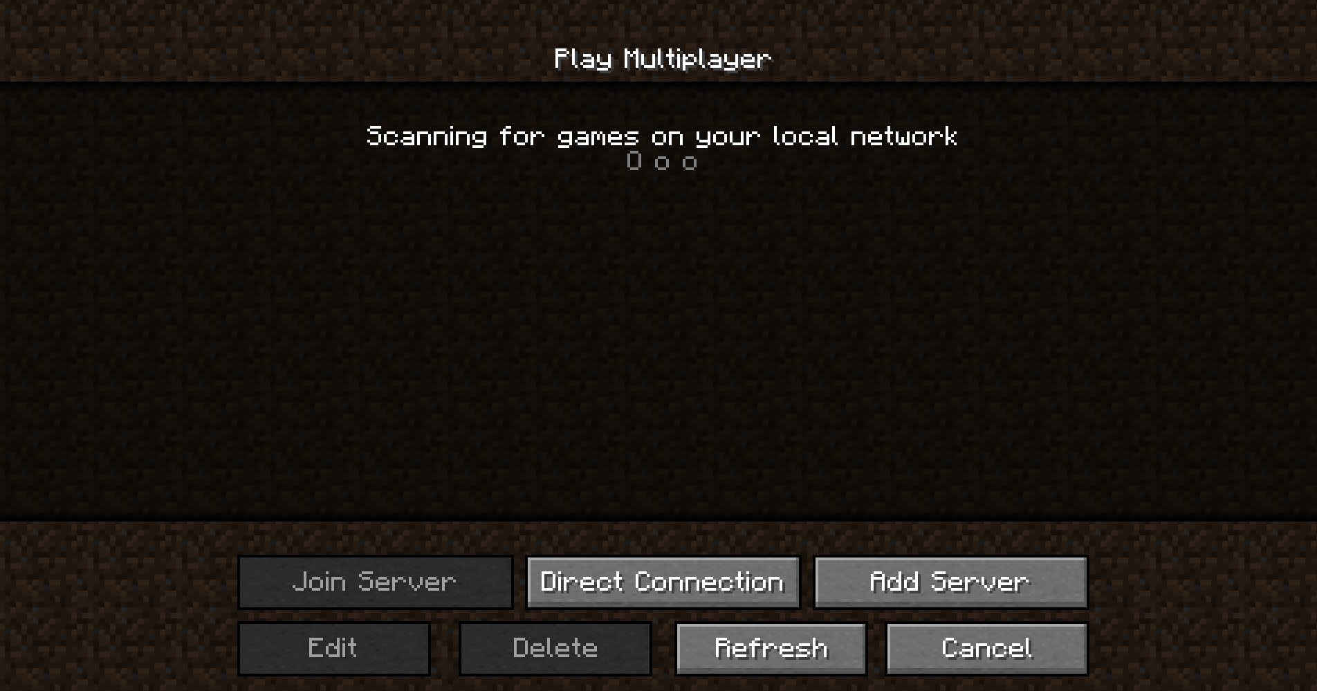 Cant reach server minecraft что делать