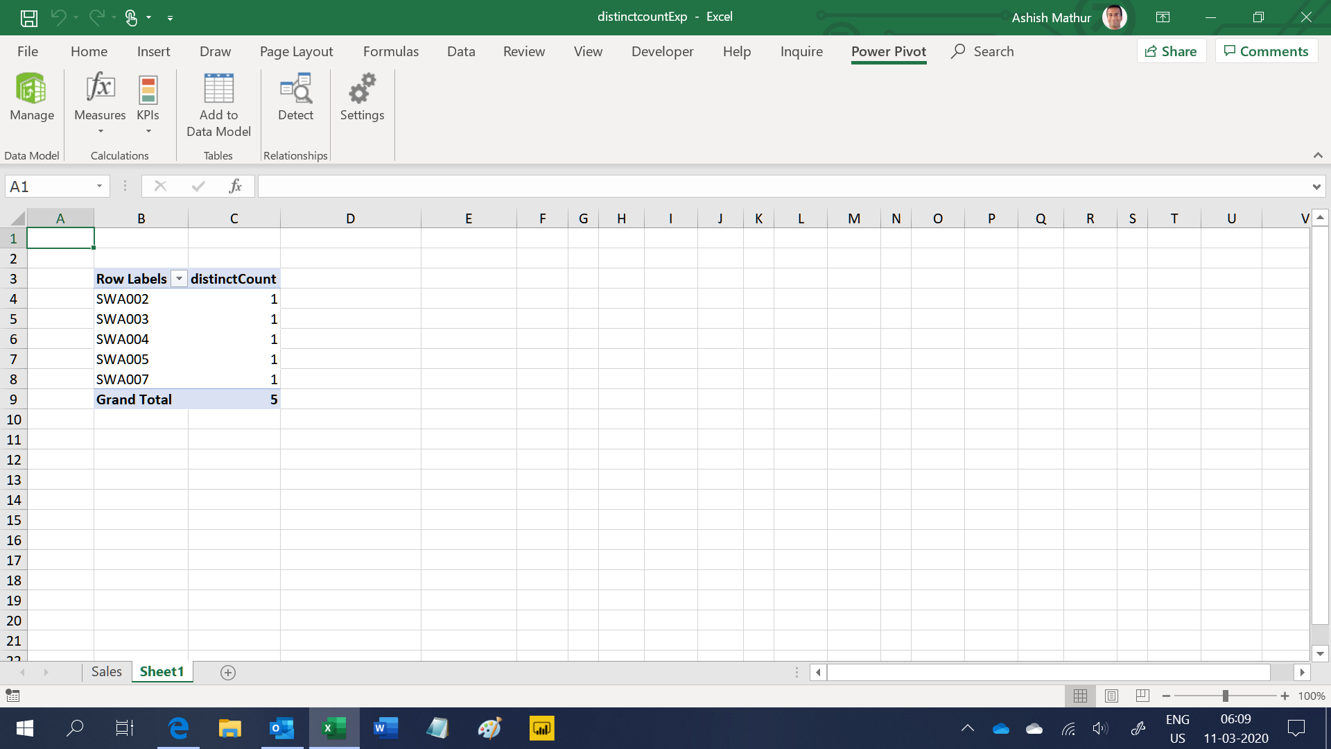 Power Pivot Incorrect Grand Total - Microsoft Community