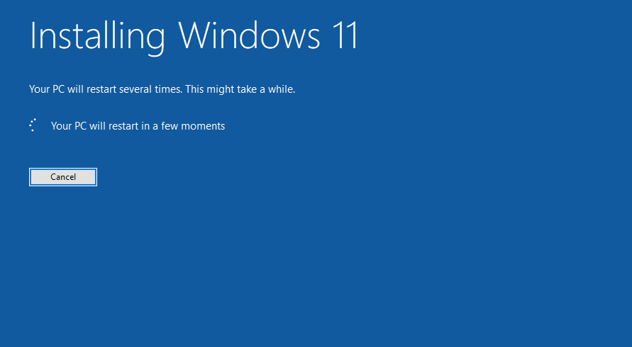 Upgrade para o Windows 11