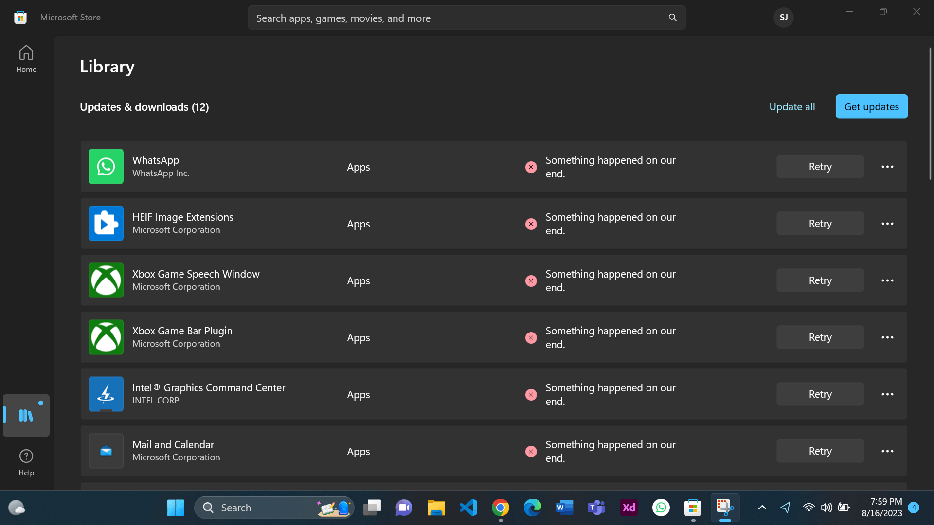 I can´t install anything nor update with xbox and the Microsoft Store -  Microsoft Community