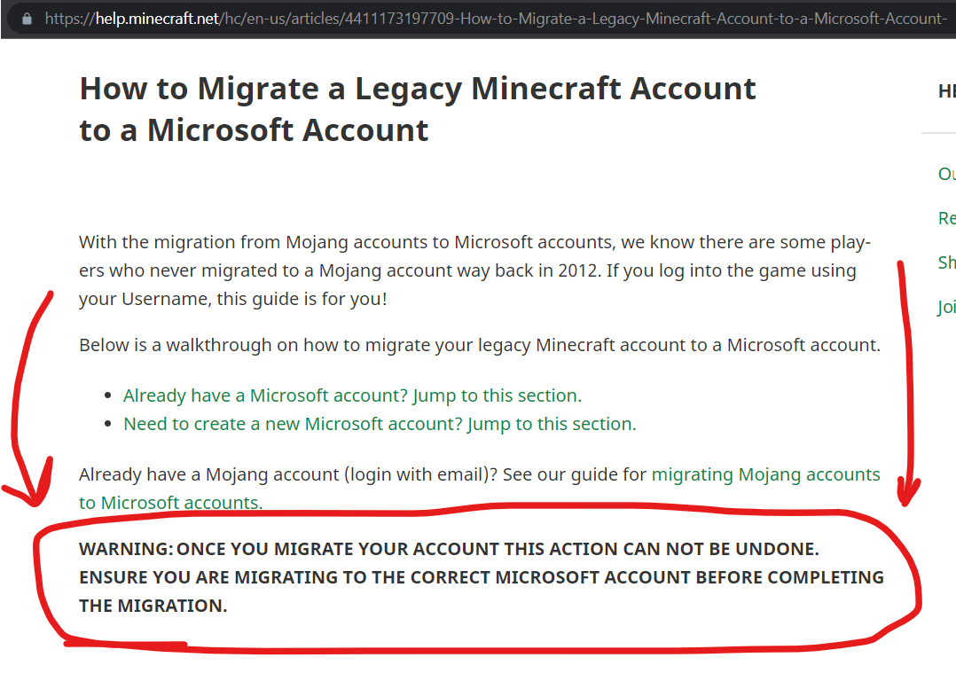 Linked wrong microsoft account to mojang - Microsoft Community