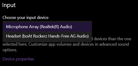 galaxy buds microphone windows 10