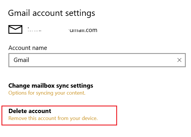 How do you remove an old email account from mail ...