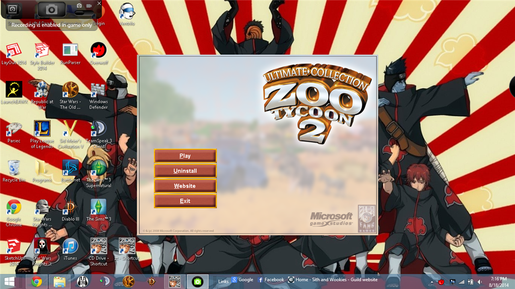 Zoo tycoon 2 ultimate collection: not playable - Microsoft Community
