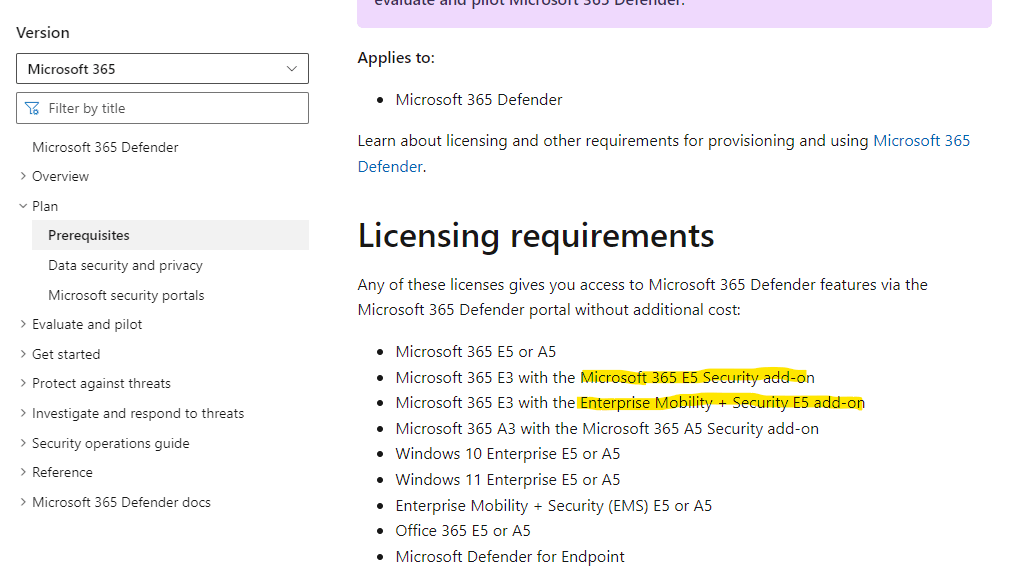 m365-e5-security-plan-microsoft-community