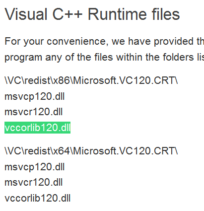 Vccorlib120 dll что это