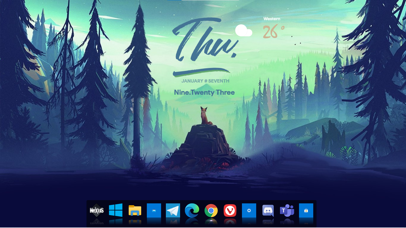 How can I make my desktop look better in Windows 10?