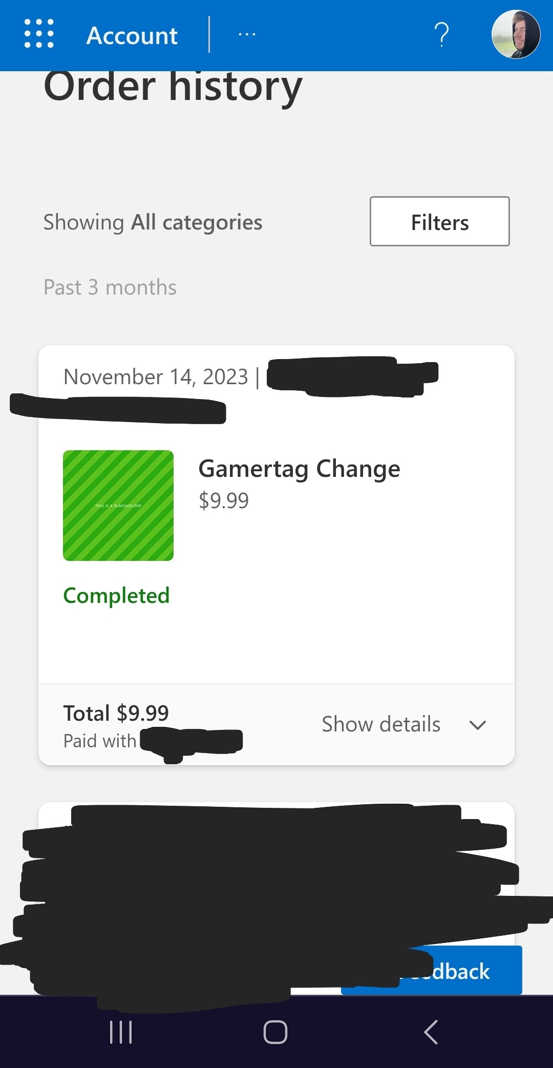 I have 2 gamertags on my microsoft account. How do I switch