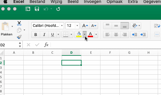 Ribbon tools dropdowns not showing on Excel 2016 for Mac - Microsoft