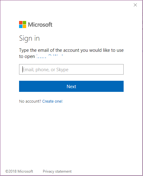 Microsoft office store 365 sign in