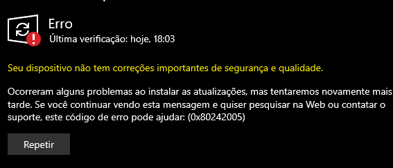 Erro na Instalação .NET Framework 3.5. - Microsoft Community