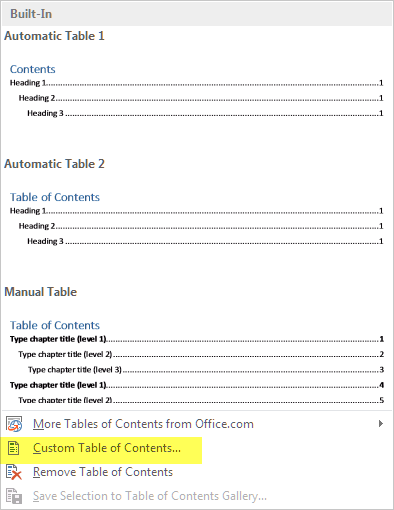 how to remove references from index - Microsoft Community