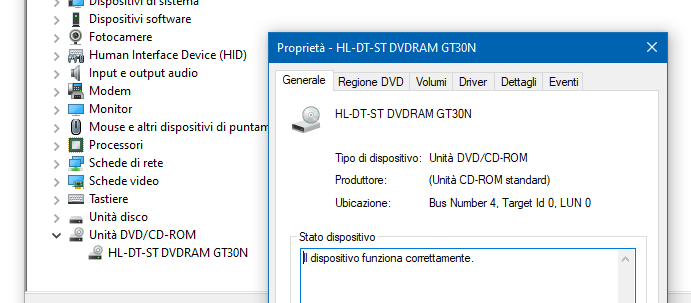 Hl-dt-st dvdram gh40l