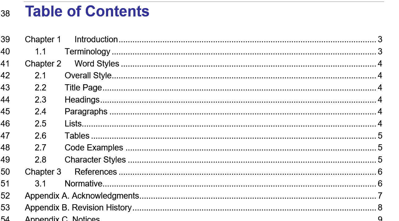 How to add word before each heading of Table of Contents? - Microsoft ...