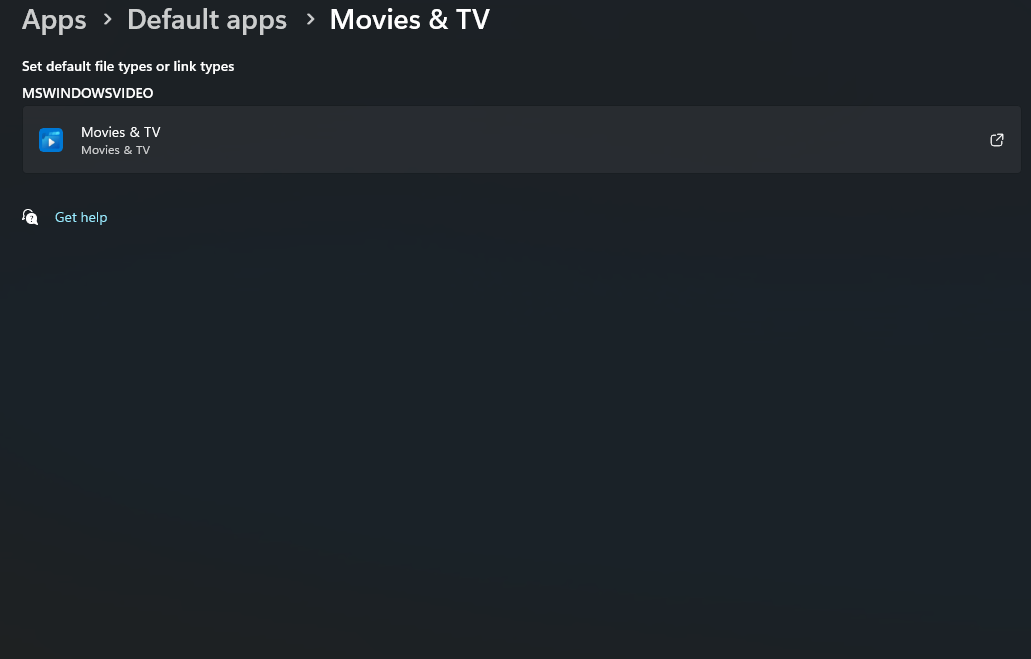 Set Movies And TV Back As The Default Media Player In Windows 11 ...