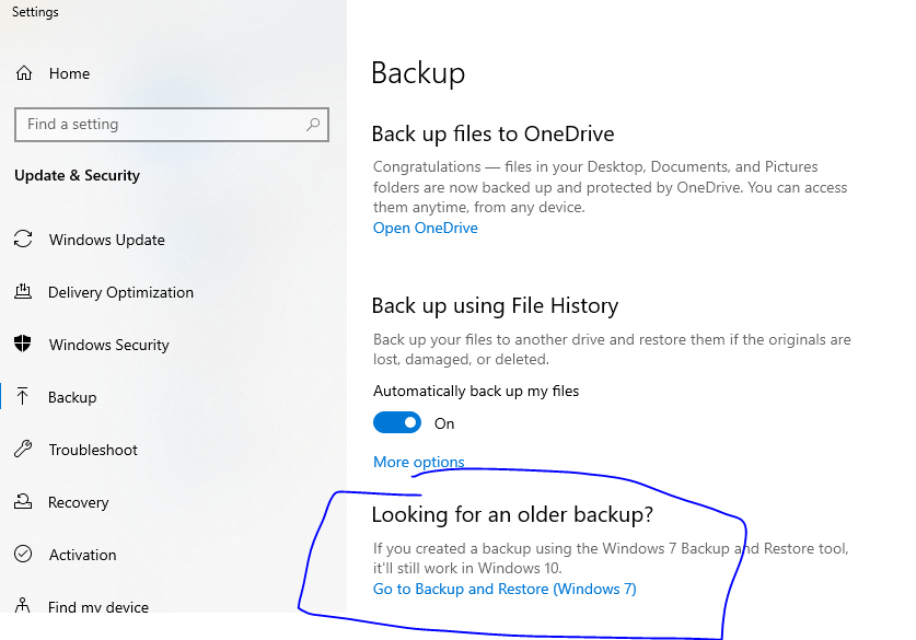 Unable To Restore Files Backed Up Using "Windows 7 Backup And Restore ...