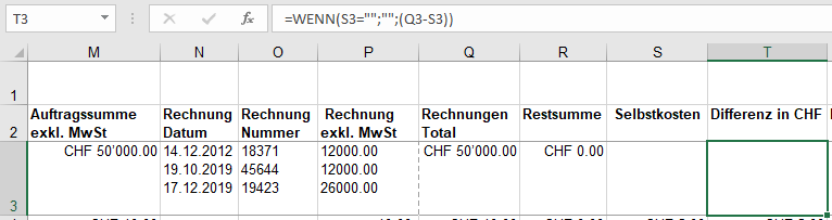 Excel Bedingte Formatierung