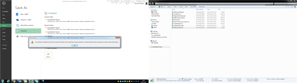 Excel Conversion From Xls To Xlsm Error Microsoft Community