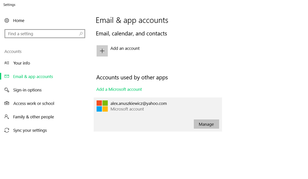 Can't sign out of Microsoft account on windows 10! Help! - Microsoft ...