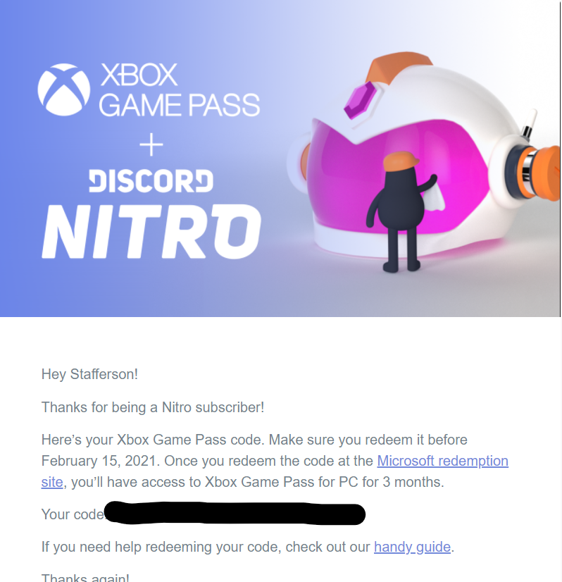 discord 3 months xbox game pass