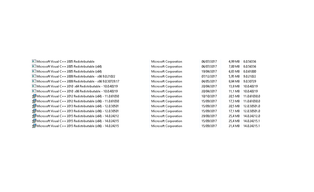 Falha Ao Instalar C++ 2015 Redistributable(X64) 14.0.23026.