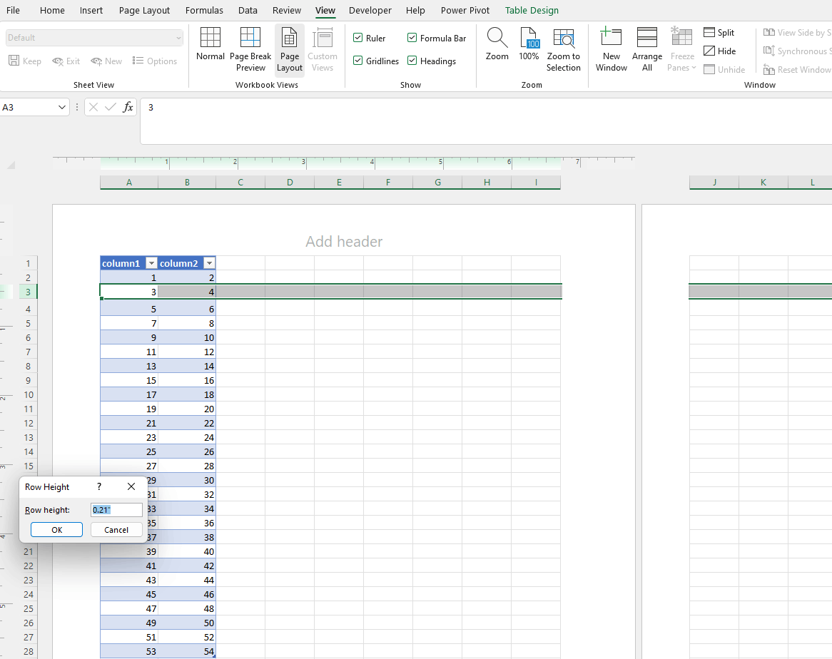 Cannot change row height Microsoft Community