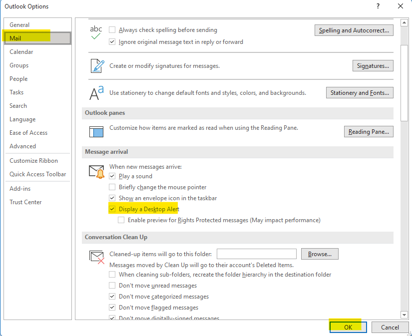 Desktop Notification Do Not Show - Microsoft Community