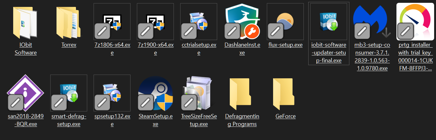 Why Are There Symbols On The Bottom Left Of My Icons And How To I Microsoft Community