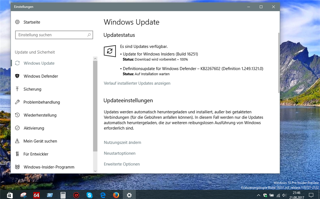 Build 16251.1002 ??