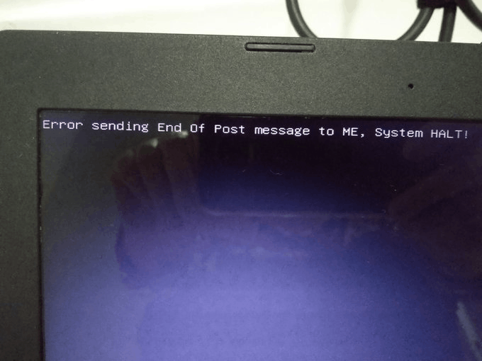 Error Sending End Of Post Message To Me
