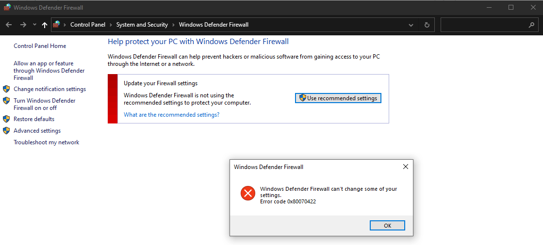 Windows Defender Service Won T Start Access Denied Microsoft Community   86ec7212 6d84 4119 B059 68eaaf78f837