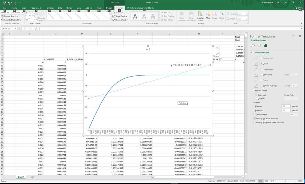 Excel chart trend-line equation completely broken - Microsoft Community