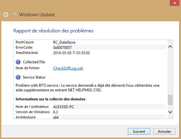 Mise À Jour KB2919355 Impossible (Résolu) - Communauté Microsoft