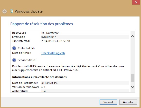 Mise À Jour KB2919355 Impossible (Résolu) - Communauté Microsoft