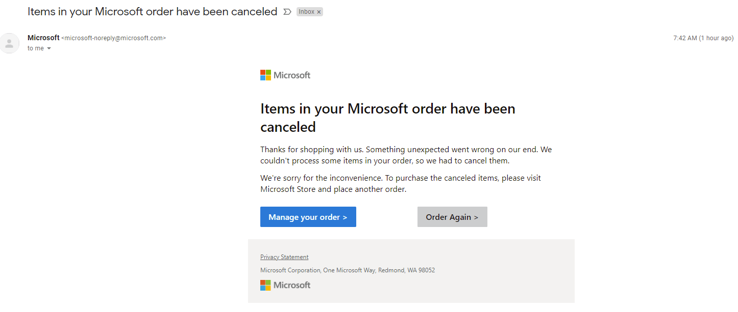 Microsoft No-Reply Emails - Microsoft Community