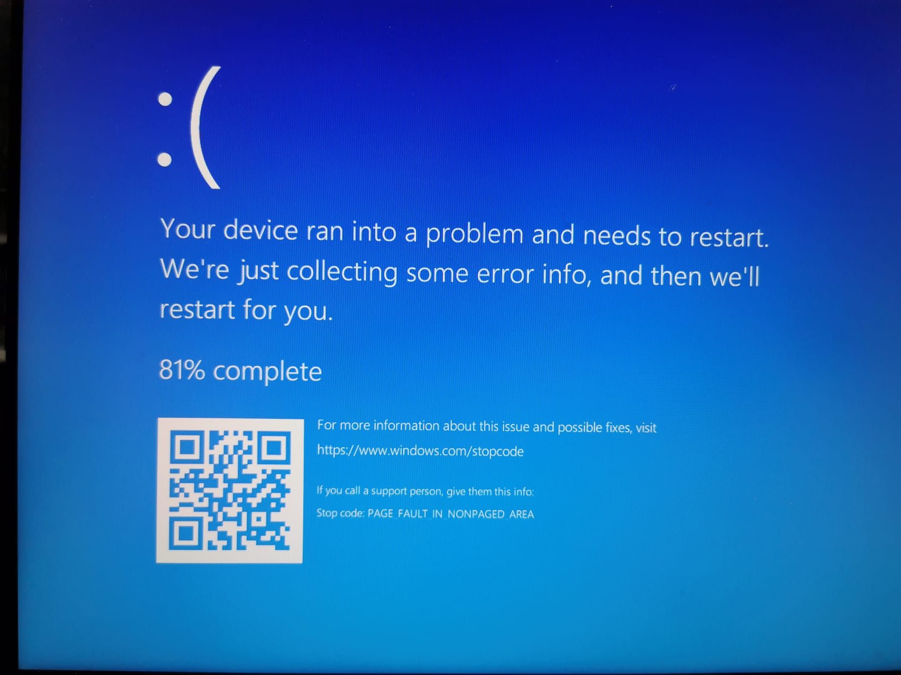 BSOD after update (KB4023057 and possibly also KB5005033) - Microsoft ...