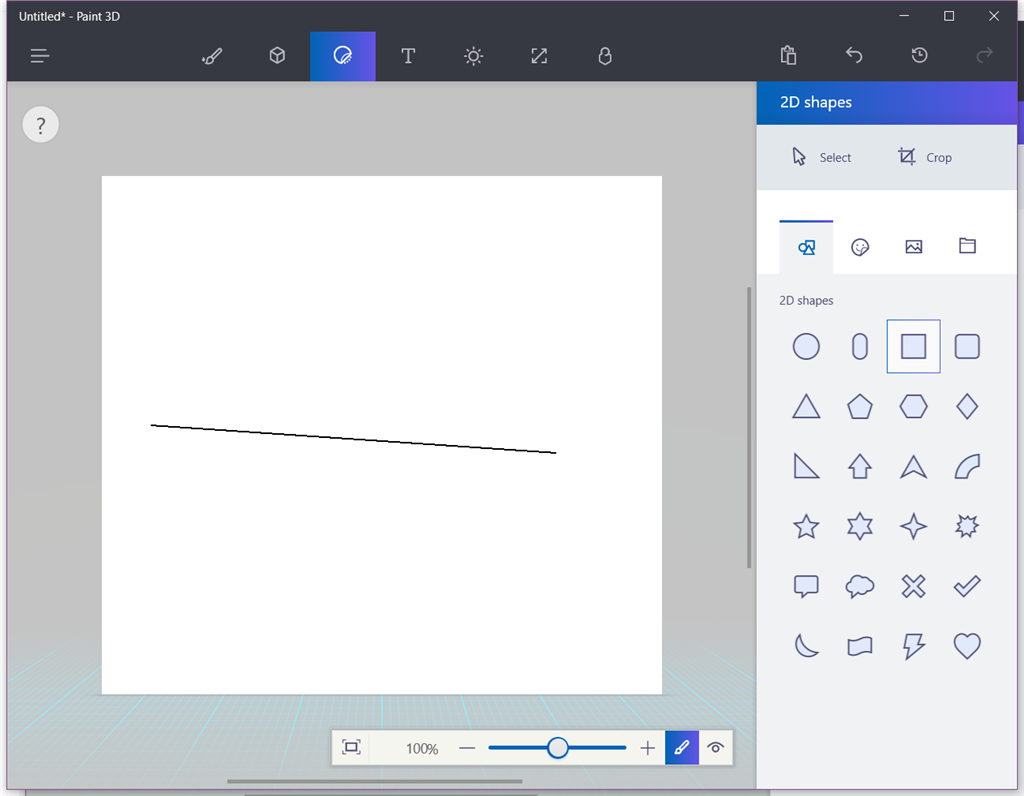 drawing-a-straight-line-2d-in-paint-3d-no-tool-displayed