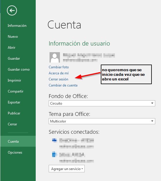 Deshabilitar inicio automático de sesión en Office 365 - Microsoft Community