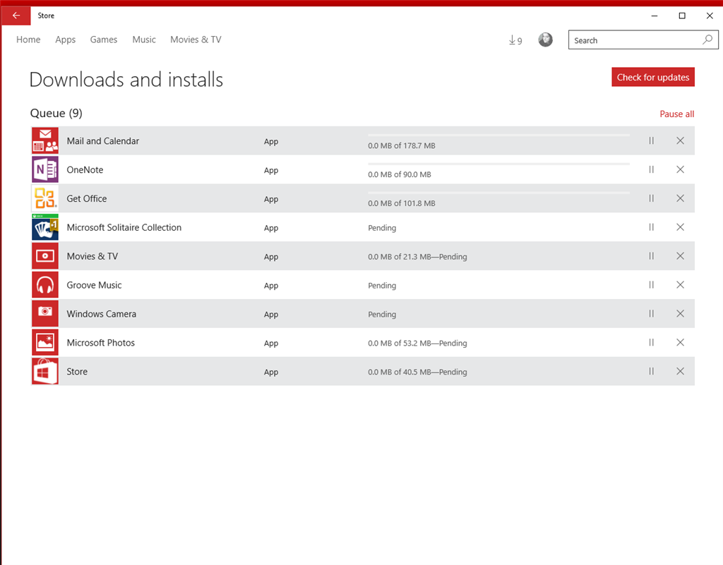  Microsoft Store Apps won t update or download just hangs 