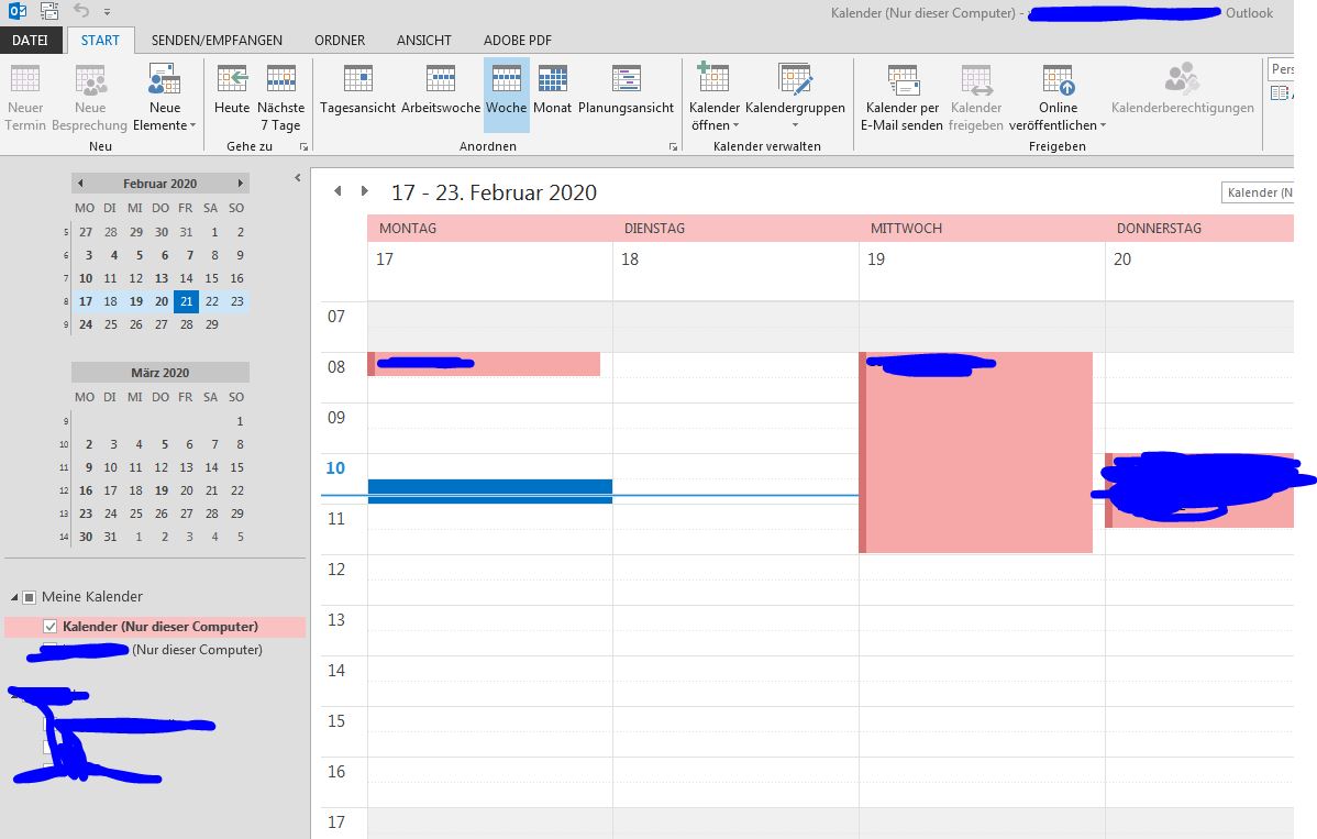 Outlook Nur Dieser Computer Kalender 