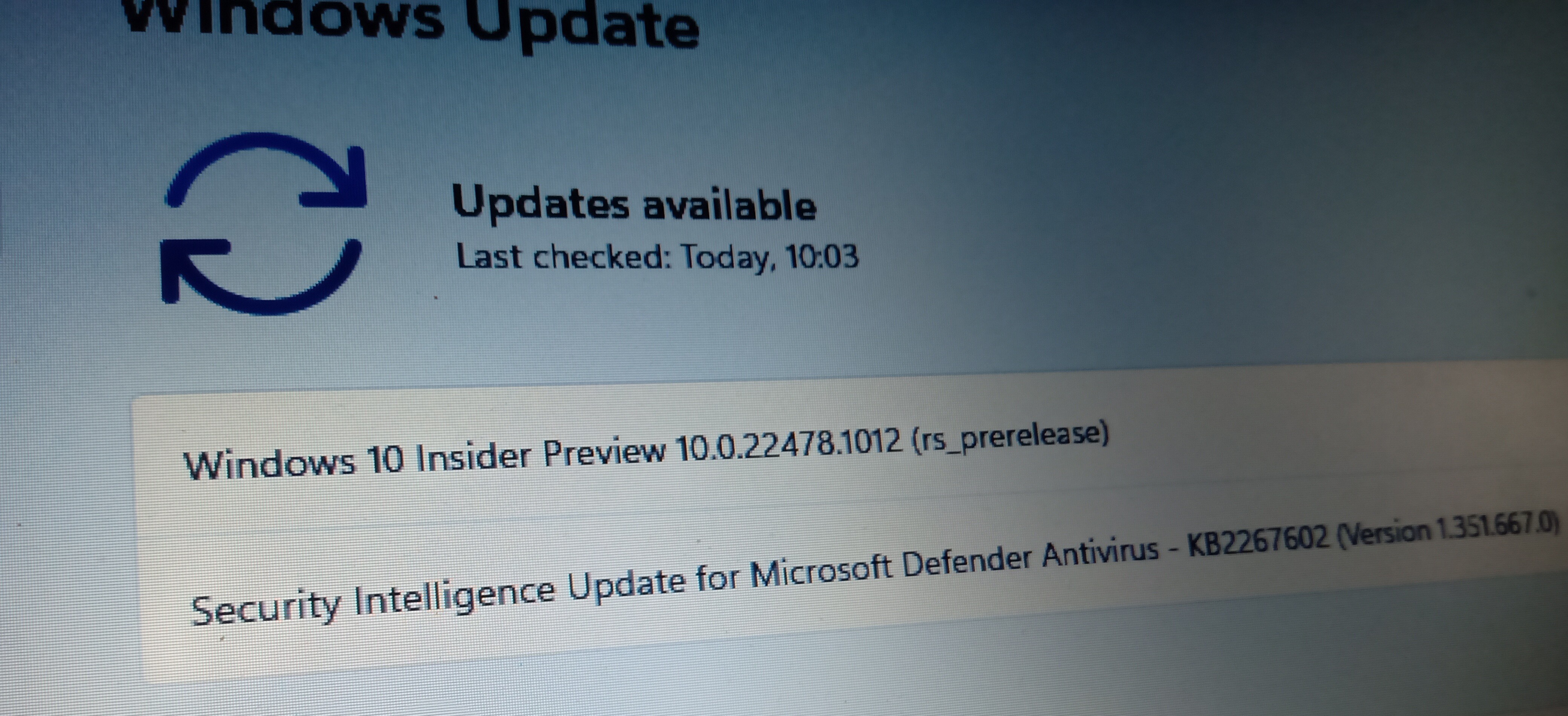 Update Wants To Install A Windows 10 Update On Windows 11 - Microsoft ...