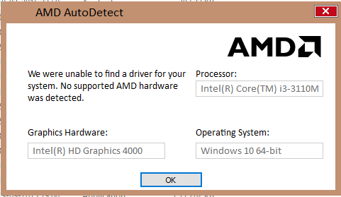 Amd radeon 6630m discount driver windows 10