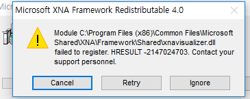 a Framework Redistributable 4 0 설치 오류 Microsoft 커뮤니티