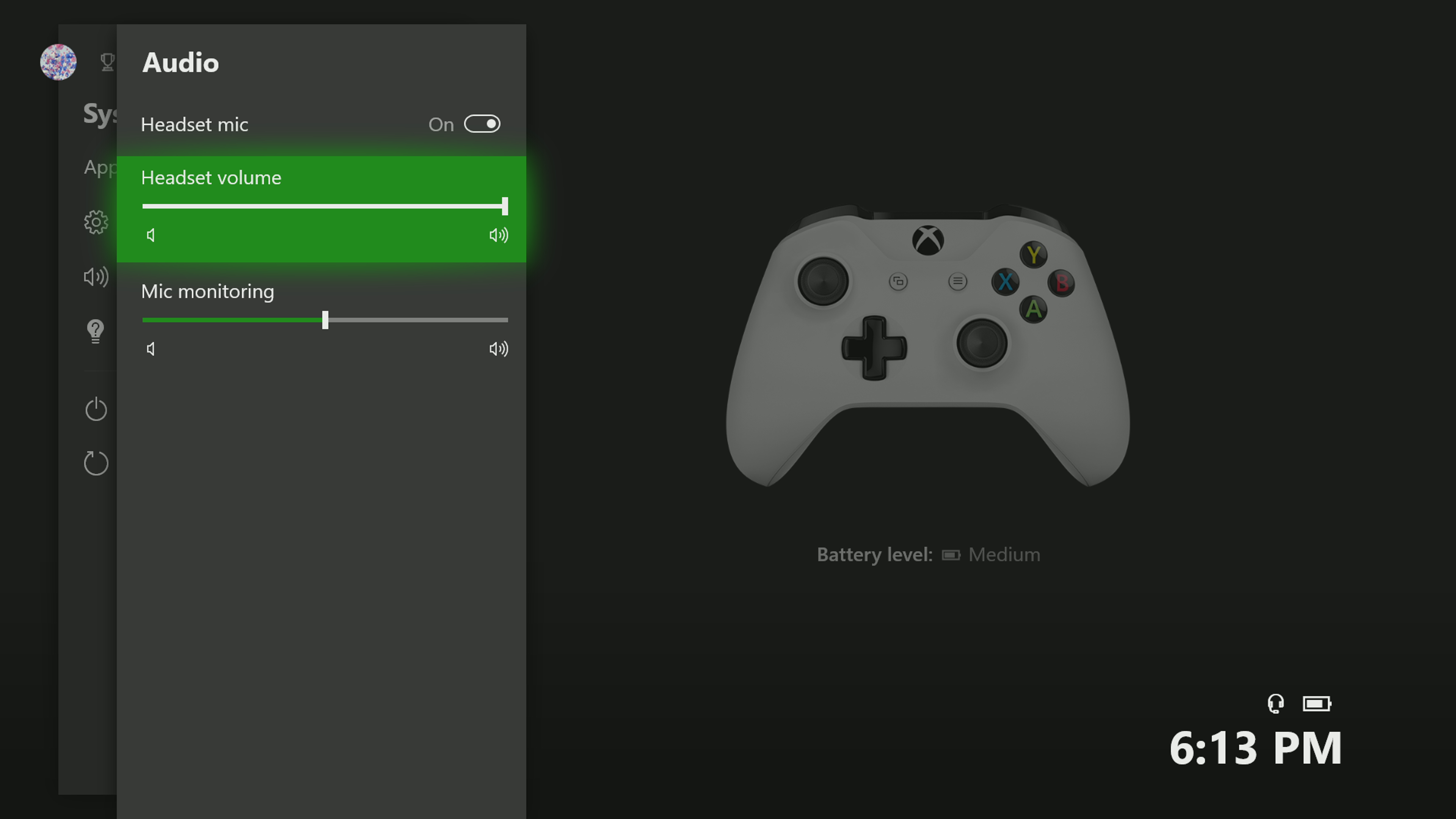 Xbox controller no online audio jack