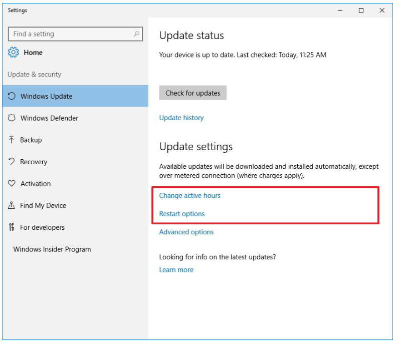 How do I disable Active Hours - Microsoft Community