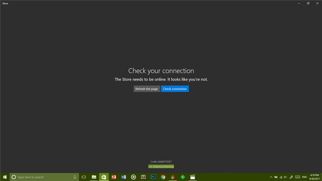 Windows 10 Store Cant Connect To The Internet Microsoft Community