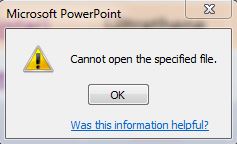 Powerpoint hyperlink will not open PDF - Microsoft Community