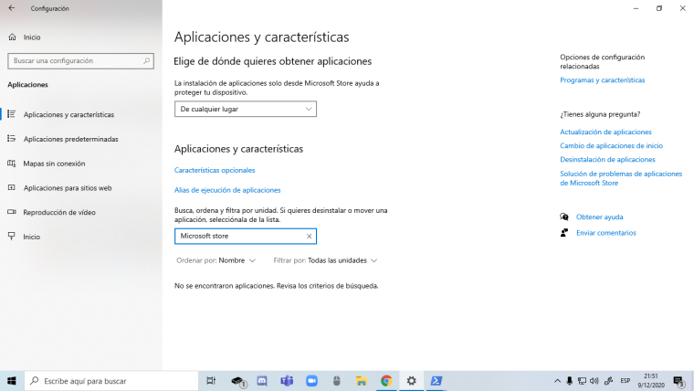 No existe mi microsoft store - Microsoft Community