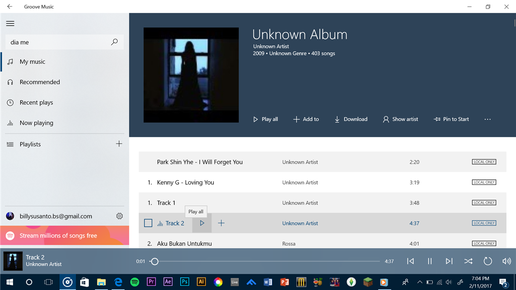 Groove music how to change album art in pandora