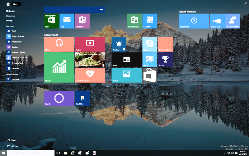 How To Customize The Windows 10 Start Menu Or Start Screen Microsoft